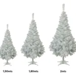 Árbol Navidad Canadian Spruce Blanco/plata 1.8mts Navidad