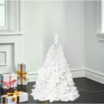Arbol Navidad Extra Lujo Patagonia Blanco 1,30mts