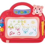 Pizarron Magico Tablero Magnetico De Dibujo Pizarra Niños Color Blanco