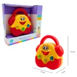Juguete Educativo Musical Para Bebes Radio Emoji Con Luces