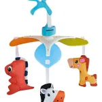 Cunero Movil Cuna Colgante Cochecito Bebe Juguete Color Multicolor Animales