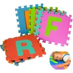 Piso Goma Eva Encastrable Para Bebes Alfombra Antigolpes X10