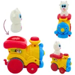 Tren Luz Musical Movimiento Bebe Juguete Locomotora Color Multicolor