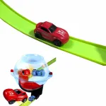 Pista De Autos Lanzador Vuelta 360 Grados Loop Para Armar