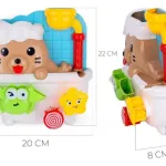 Juguete Para El Baño Foca Lobo Marino Bañadera Cascada Agua
