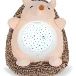 Peluche Erizo Con Luz Y Música Juguete Proyector Giratorio