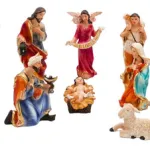 Pesebre Navideño Figuras Sagrada Familia Ceramica Artesanal