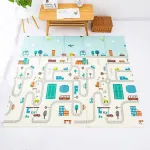 Alfombra Antigolpes Plegable Bebes Reversible 150x200cm