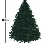 Árbol De Navidad Expreso Polar Montañes Deluxe 180cm Base Metálica