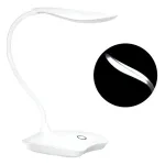 Lampara De Mesa Usb Velador Escritorio Luz Led Blanca