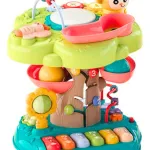 Juguete Didactico Bebe Tobogan Pelotas Laberinto Piano Luz