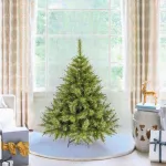 Arbol De Navidad Ciprés 1,30m Tope De Gama Ultra Frondoso