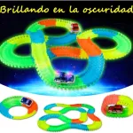 Pista Luminosa Flexible 165 Piezas 1 Auto Luminoso Color Multicolor