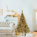 Arbol De Navidad Oregon De Lujo 1,80m Pie Metal Fabesa