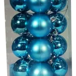 Adornos Navideños Set Bolas De Navidad 5cm X16 Unidades