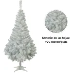 Árbol Navidad Canadian Spruce Blanco/plata 1.8mts Navidad