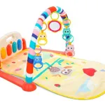 Gimnasio Piano Manta Con Sonajeros Para Bebe Luz Sonido