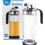 Dispenser De Vidrio Para Aceite Vinagre 550ml Automático