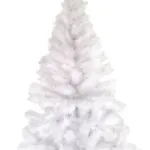 Arbol De Navidad Arbolito Pino Blanco Tronador De Lujo 1.50m Pie Metal Deco