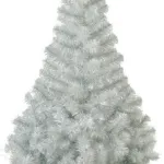 Árbol De Navidad Canadian Spruce Blanco/plata 2mts