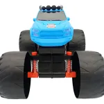 Camion Monster Truck Camioneta Gigante Off Road Juguete Color Celeste Personaje Predator