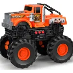 Camion Gigante Monster Truck Camioneta Off Road Juguete Color Naranja