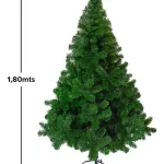 Arbolito Navidad Tronador De Lujo 1.80mts Decoración Color Verde