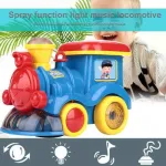 Tren A Vapor Con Luz Sonido Y Movimiento Juguete Para Bebe