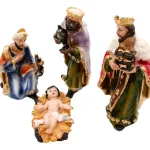 Pesebre Navideño Figuras Sagrada Familia Ceramica Artesanal