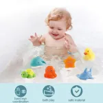 Juguete De Goma Para Jugar En La Bañera Bebe Para Agua