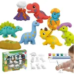Kit De Arte Figuritas De Yeso Juego Manualidades 3d