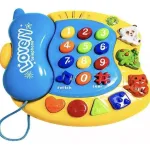 Telefono Juguete Con Sonidos Y Melodias Para Bebé