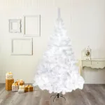 Árbol De Navidad Expreso Polar Tronador De Lujo 180cm Blanco