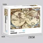 Puzzle 1000 Pzs Mapamundi Antiguo 88319 1979870 Shine