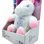 Peluche Unicornio Con Luz Y Musica Juguete Proyector Bebe