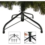 Árbol De Navidad Expreso Polar Montañes Deluxe 180cm Base Metálica
