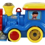 Tren A Vapor Con Luz Sonido Y Movimiento Juguete Para Bebe