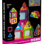 Bloques Magneticos Con Imanes Didacticos 26 Piezas Versión Del Personaje Imanes Magneticos