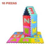 Piso Goma Eva Encastrable Para Bebes Alfombra Antigolpes X10