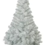 Árbol Navidad Canadian Spruce Blanco/plata 1.8mts Navidad