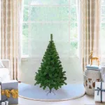 Árbol De Navidad Tradicional Expreso Polar Tronador De Lujo De 1.2m Verde