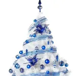 Arbol Navidad Montañes Deluxe Blanco 1.80mt Adornos Deco