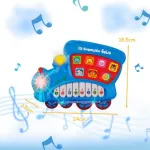 Locomotora Musical Piano Con Sonidos Animales Juguete