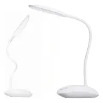 Lampara De Mesa Usb Velador Escritorio Luz Led Blanca