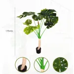 Planta Artificial Grande Monstera 115cm Deco Premium Color Verde