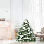 Arbol Navidad Patagonia Xl 1.30mt Deco Plata Cybermonday