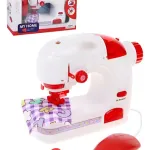Maquina De Coser Juguete Infantil A Pilas Con Luz Y Sonido Color Blanco