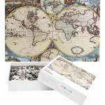 Puzzle 1000 Pzs Mapamundi Antiguo 88319 1979870 Shine