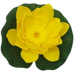 Flor De Loto Flotante Flores Artificiales Decoracion X5