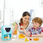 Freidora Juguete Para Niños My Home Con Efecto De Cocción
